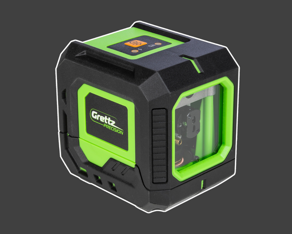 G2D Mini Cross Line Green Beam Laser Inc Tripod