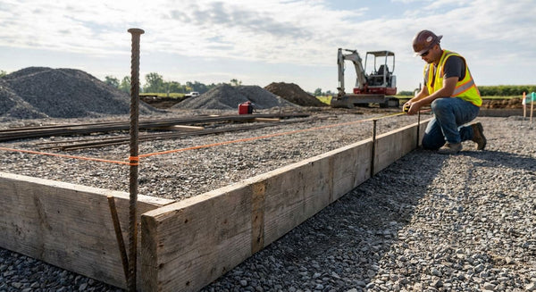Stringline for concrete formwork and slab edges