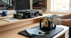 How to store and maintain a laser level