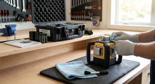How to store and maintain a laser level