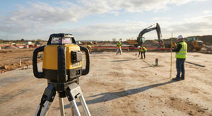 Best rotary laser level for large site layouts