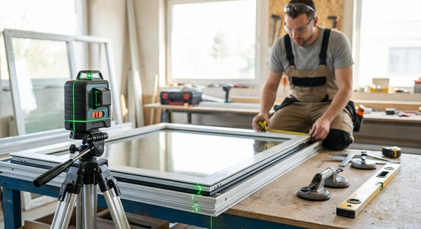Best laser level for glaziers and window fitters