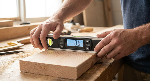 How to use a digital spirit level
