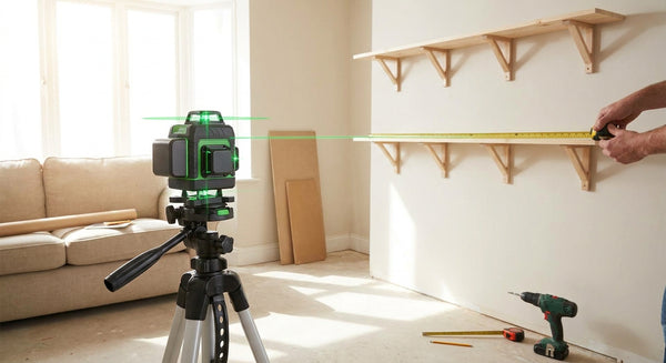 Self levelling laser for DIY home projects