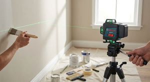 Laser level for painters and decorators