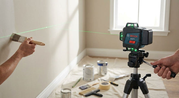 Laser level for painters and decorators