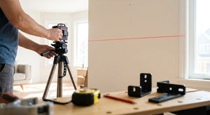 How to mount a laser level indoors