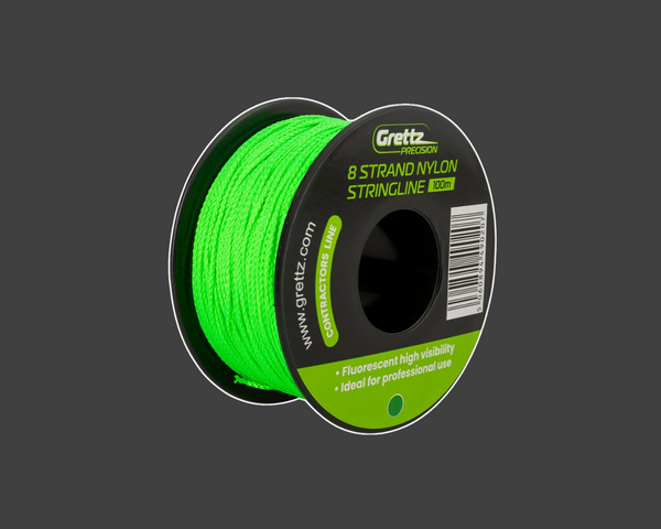 100m 8 Braid Green Stringline
