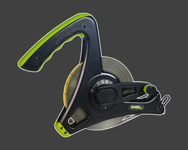 100m Nylon Coated Steel Tape Measure