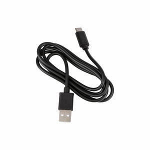 USB-A to USB-C charging cable, supplied with the Grettz G4D 4D multi-line green beam laser