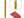 Telescopic levelling staff with metric and imperial graduations alongside red target plate, included with the Grettz G60 kit