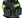 Grettz G4D 4D multi-line green beam laser unit showing 3 by 360 degree green laser ports and rugged housing