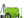 Grettz G80 green beam dual slope rotary laser level kit including aluminium tripod, telescopic staff, LR receiver, RC_1 remote control, green target plate, dual battery packs and hard carry case