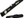 Grettz GL60 600mm digital spirit level in black with green bubble vial, backlit LCD angle display and padded carry case