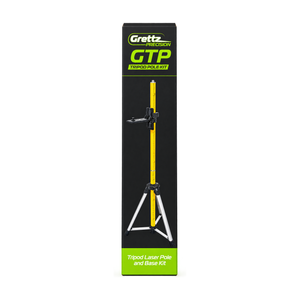 Grettz G-GTP tripod laser pole kit retail packaging